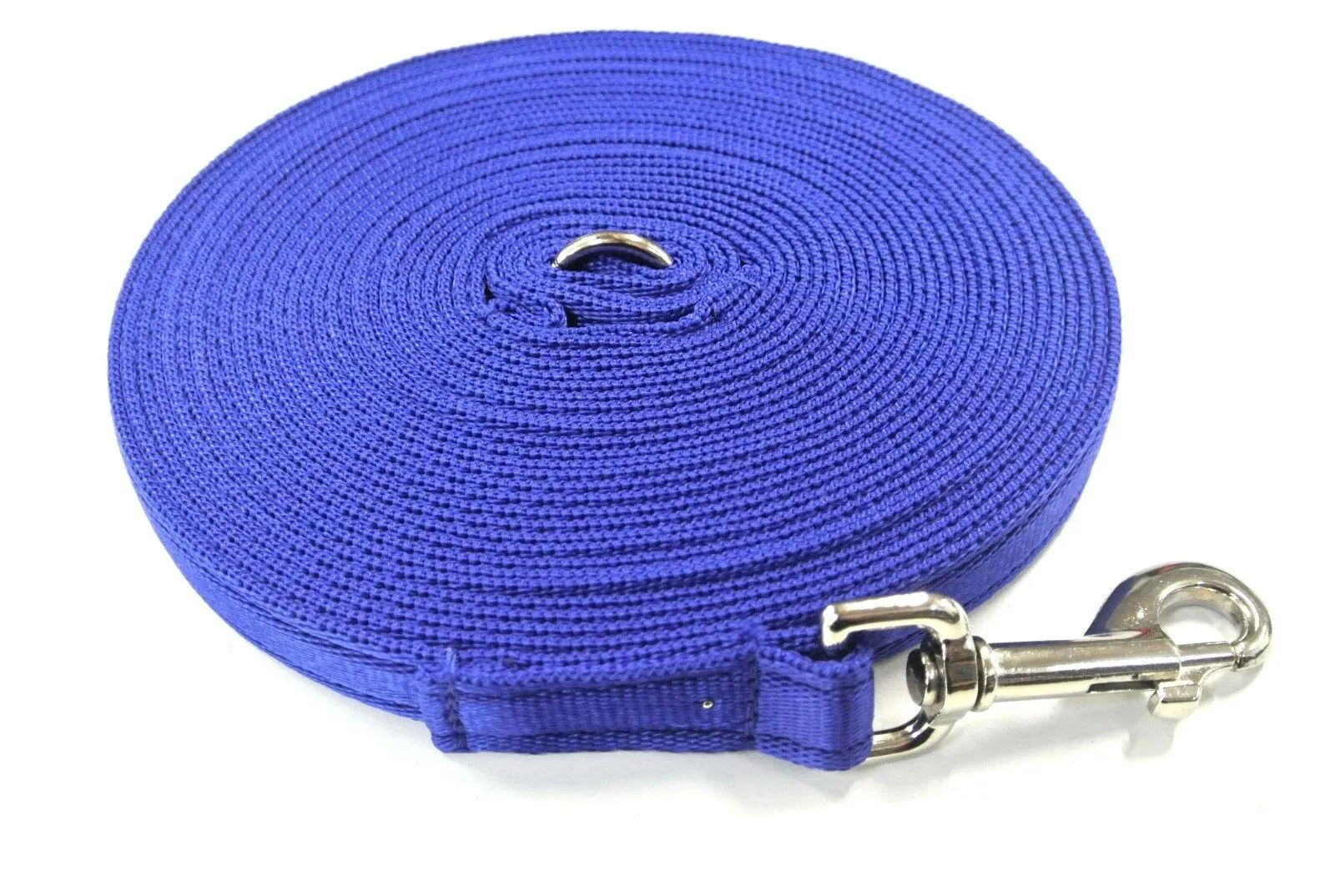 65ft - 100ft Dog Training Lead Obedience Recall Leash Long Dog Lead 20mm Cushion Webbing