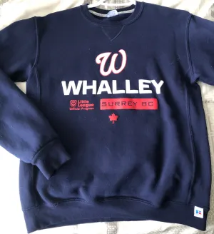 Adult Navy Blue Crew Neck Sweater