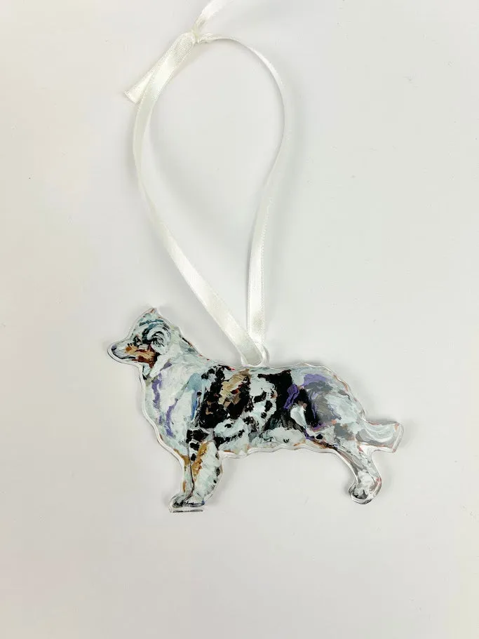 Australian Shepherd Acrylic Ornament