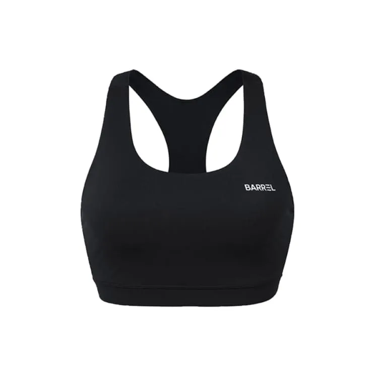 Barrel Women Essential Bra Top-BLACK