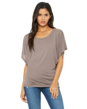 Bella   Canvas Ladies' Flowy Draped Sleeve Dolman T-Shirt