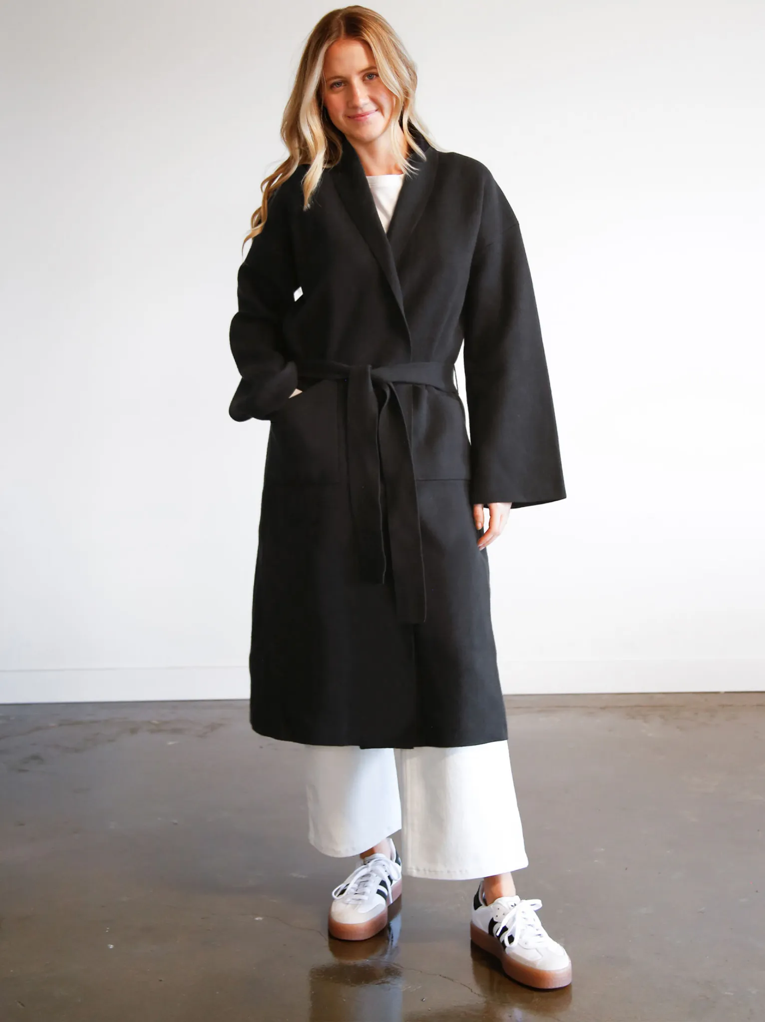 Brooke Wrap Sweater Coat