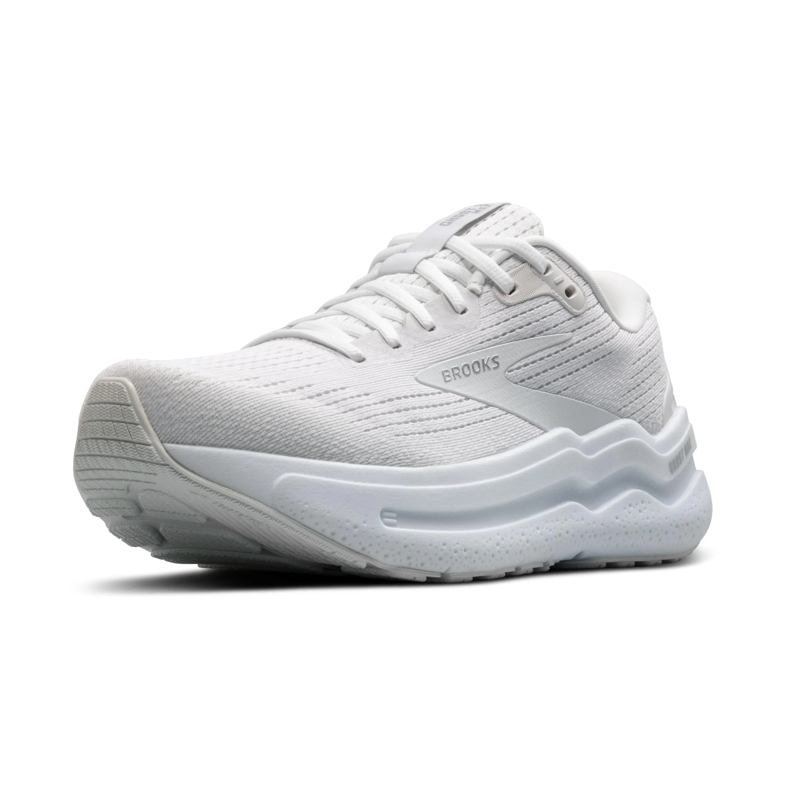 Brooks Women’s Ghost Max 2 Neutral Running & Walking Shoe - Bright White/Bright White - 8.5 Medium