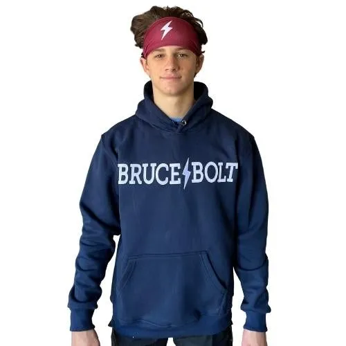 BRUCE BOLT "BRUCE BOLT" Hoodie - NAVY