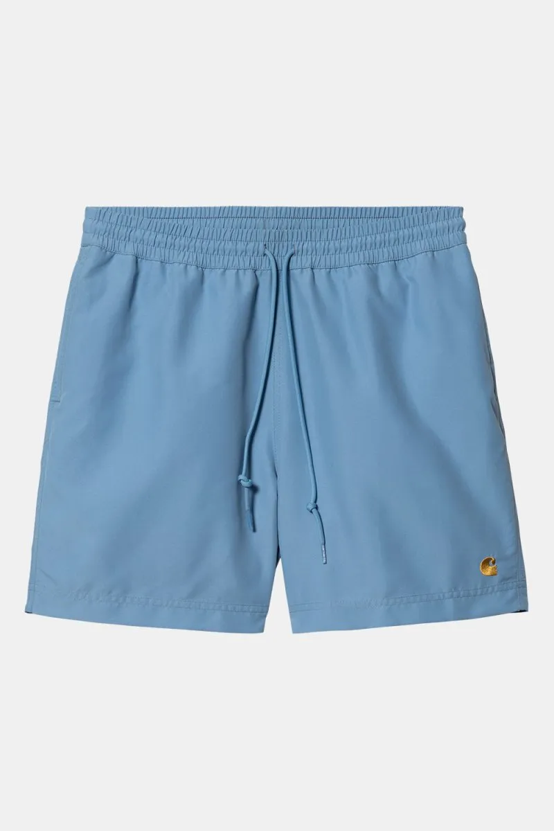 Carhartt WIP Chase Swim Trunks (Piscine/Gold)