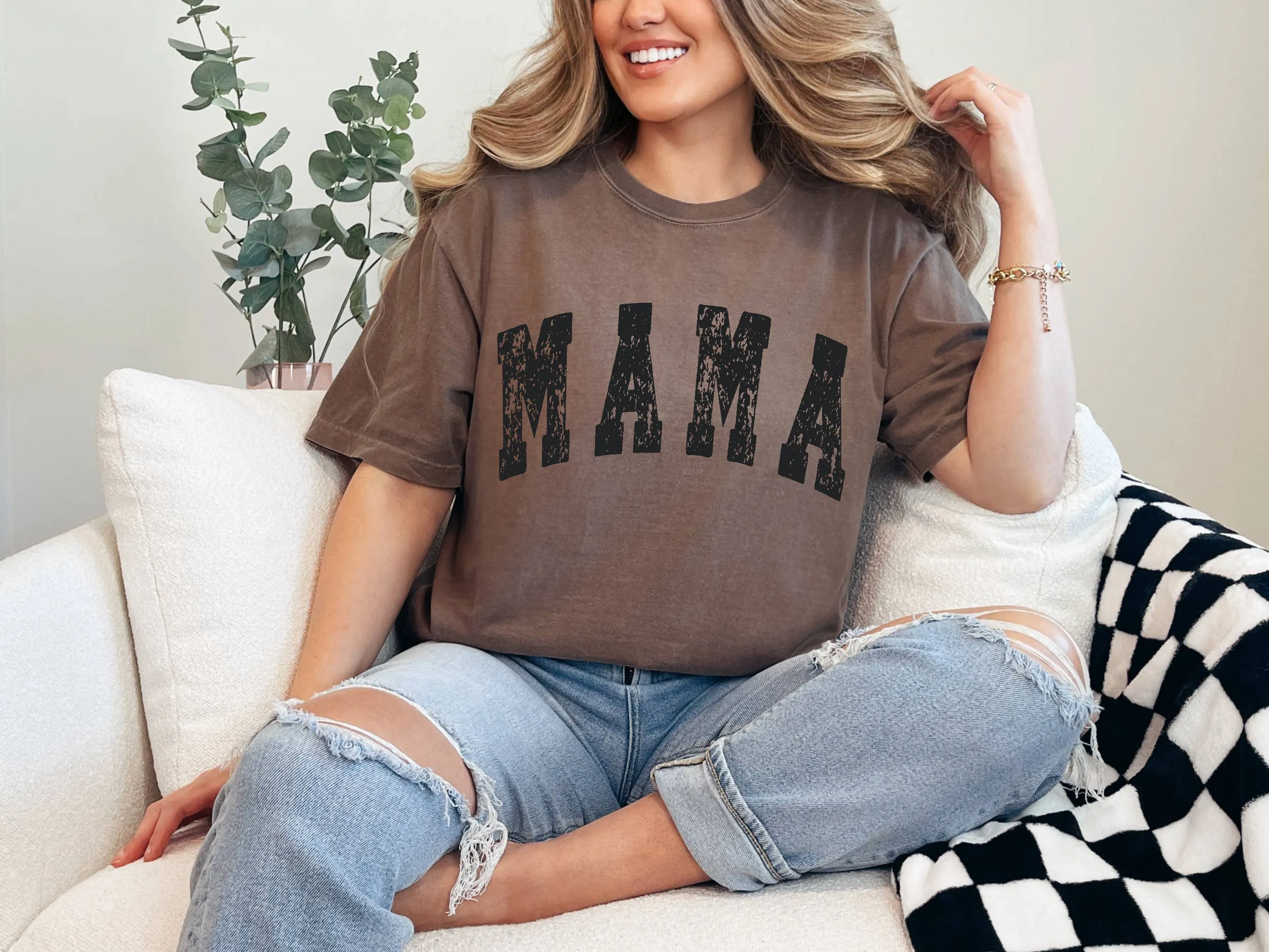 Comfort Colors Mama Shirt/Mothers Day Gift