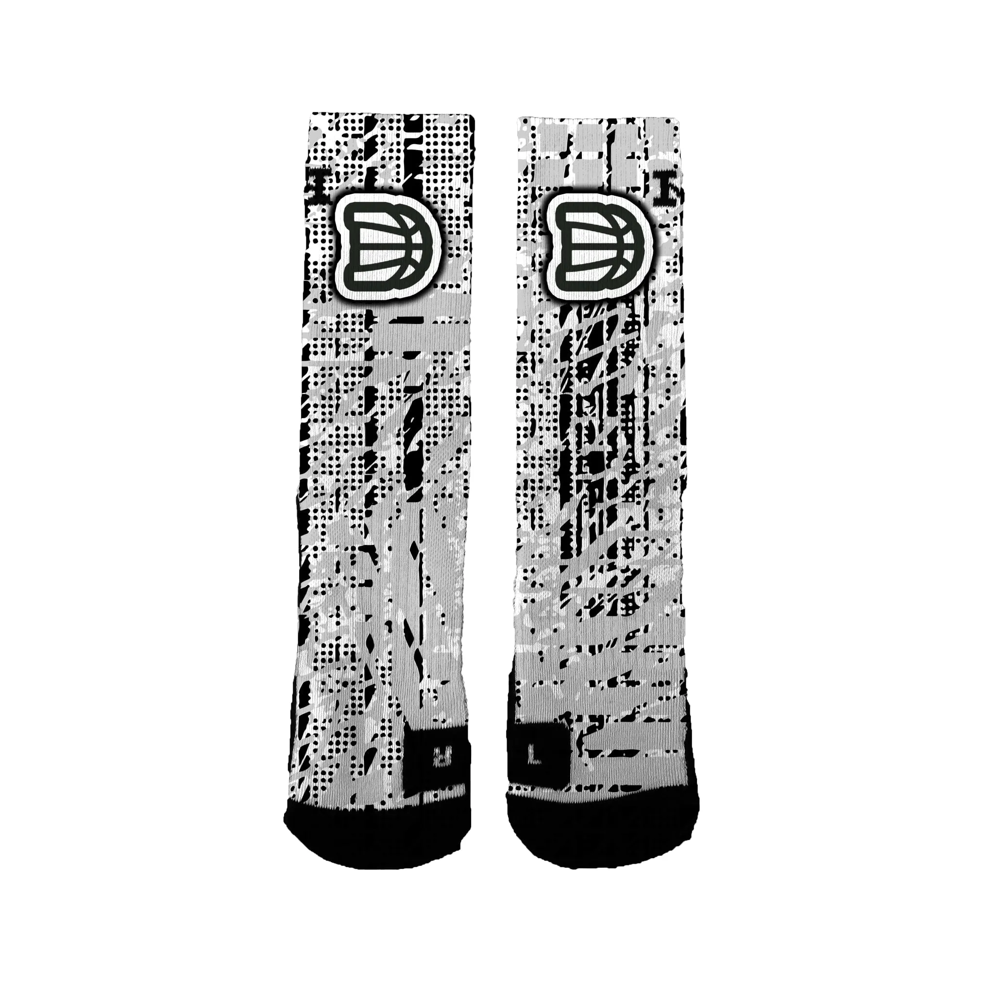 Darting Basketball Academy Youth Foundation (ontarius) Signal Socks