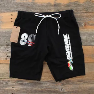 Daytona Cut Off Terry Shorts Black