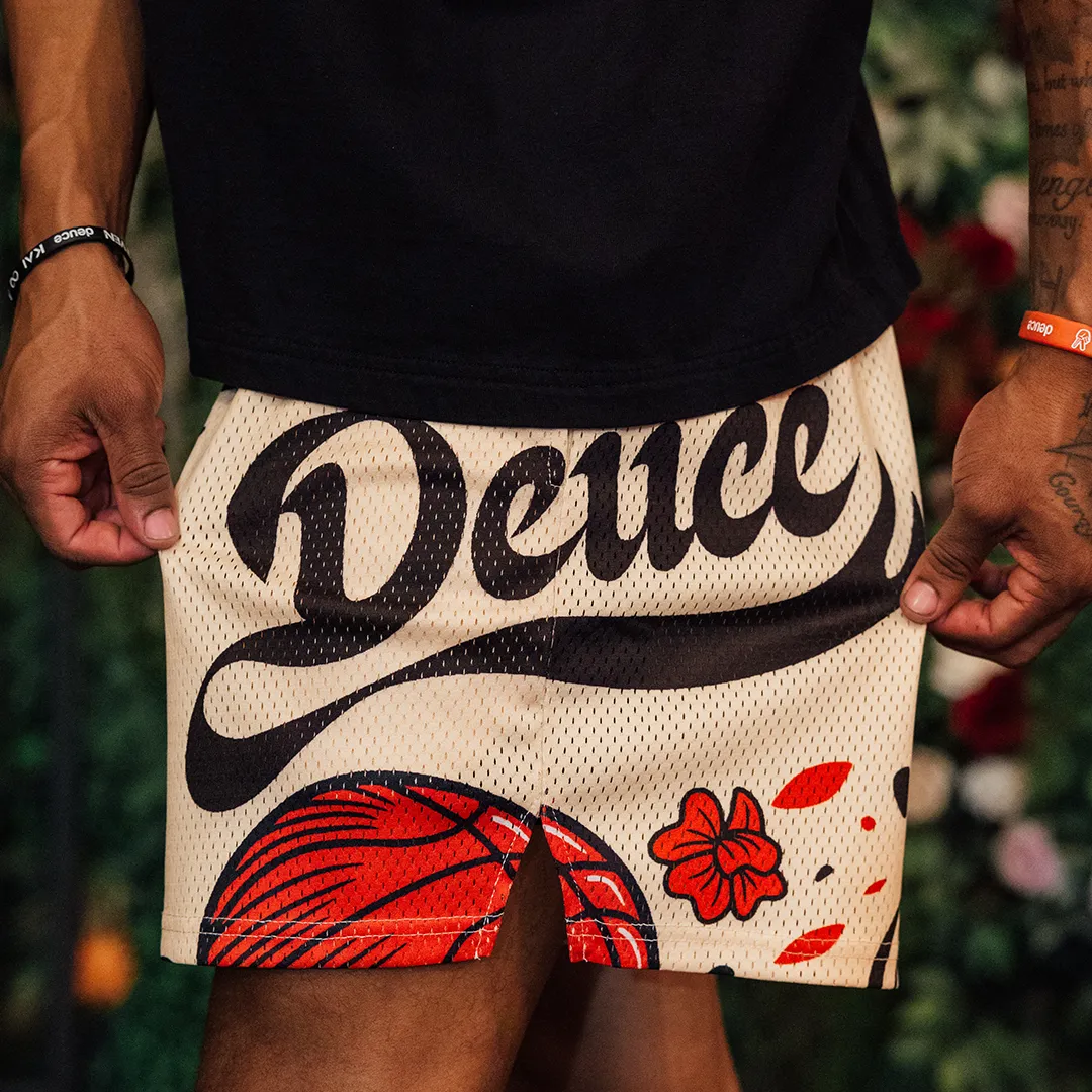 Deuce Mesh Shorts | Day of the Dead