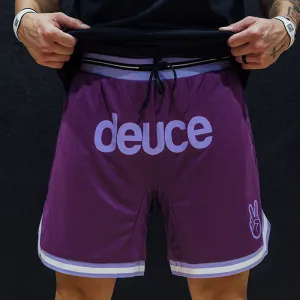 Deuce Vibe Shorts | Purple Rain