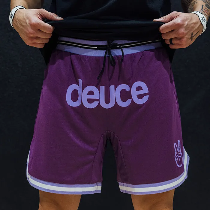 Deuce Vibe Shorts | Purple Rain