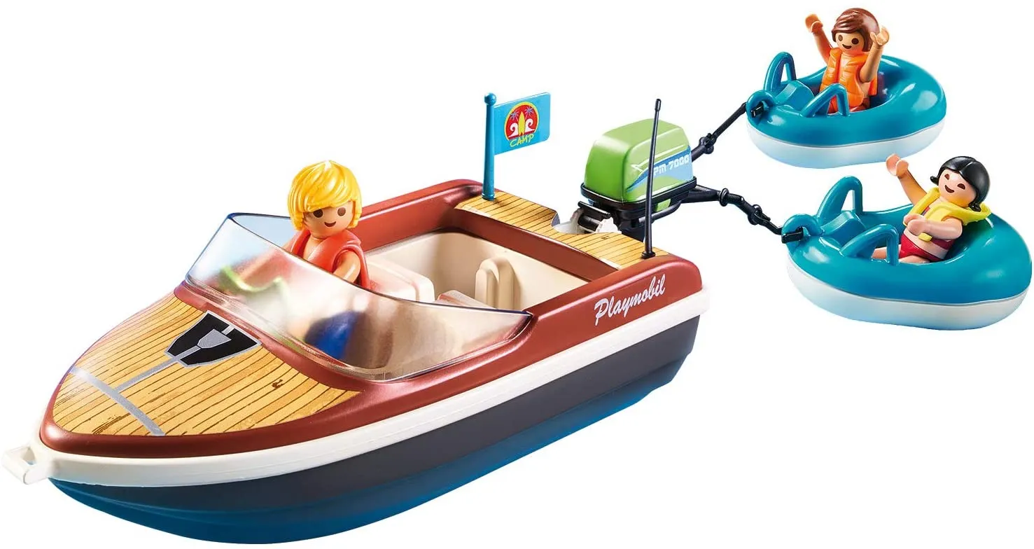 Family Fun - Speed Boat with Tube Riders 70091