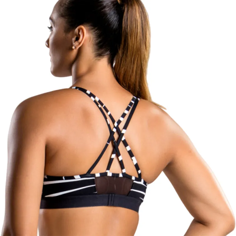 Funkita - Black Bondage - Ladies Active Crop Top