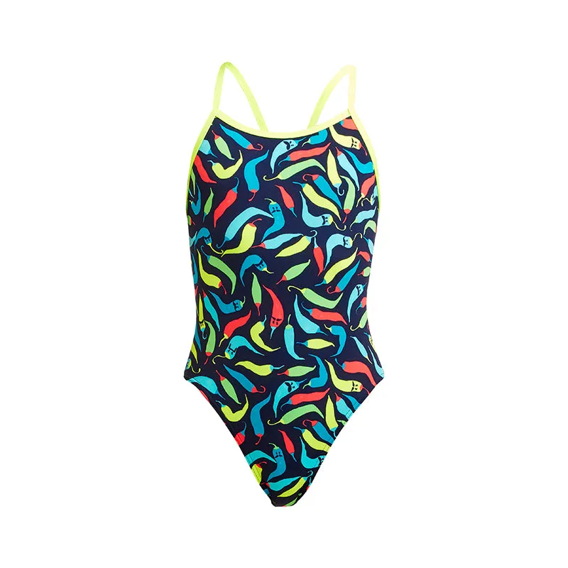 Funkita - Chilli Boss - Girls Eco Single Strap One Piece