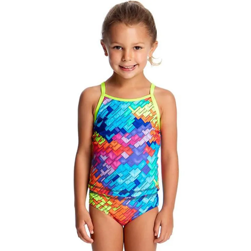 Funkita - Layer Cake - Toddlers Girls Tankini Two Piece