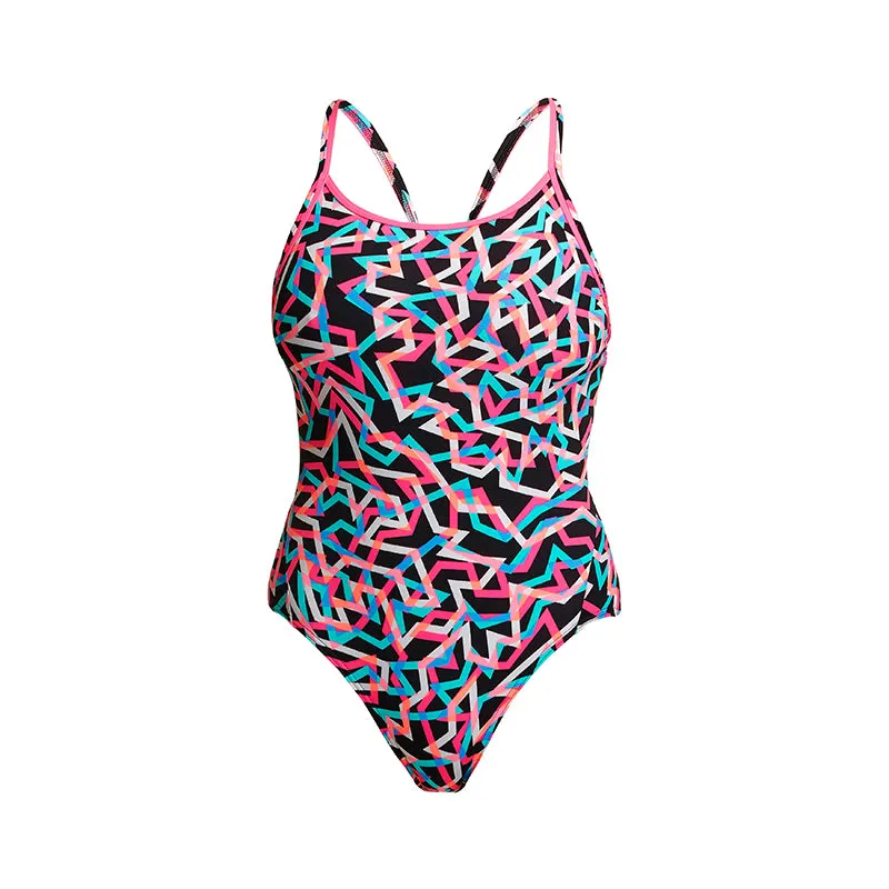 Funkita - Live Streamer - Ladies Diamond Back One Piece