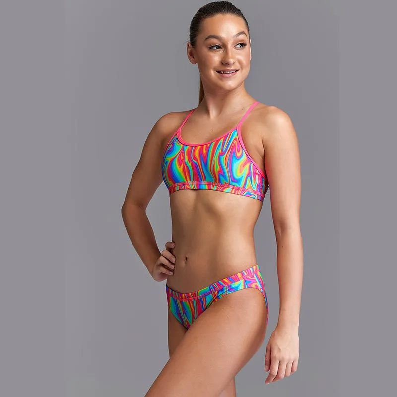 Funkita - Moon Shine - Girls Racerback Two Piece