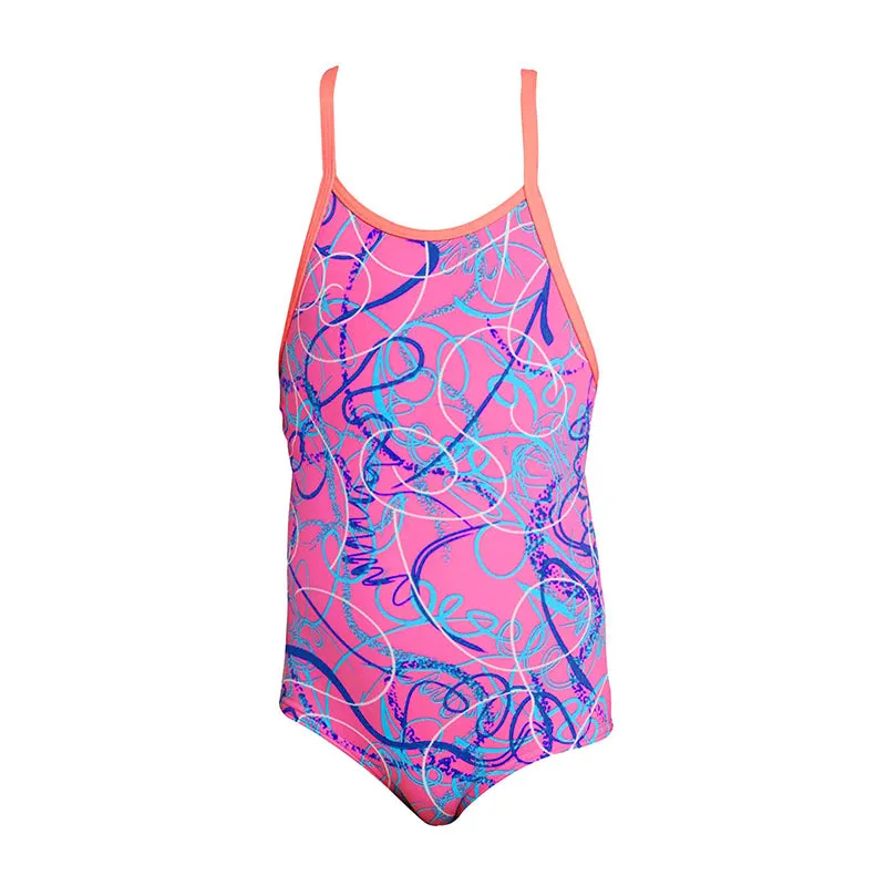 Funkita - Quick Flick - Toddler Girls Printed One Piece