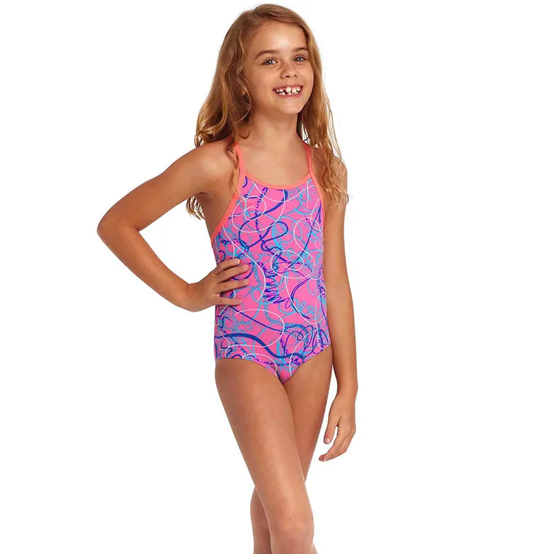 Funkita - Quick Flick - Toddler Girls Printed One Piece