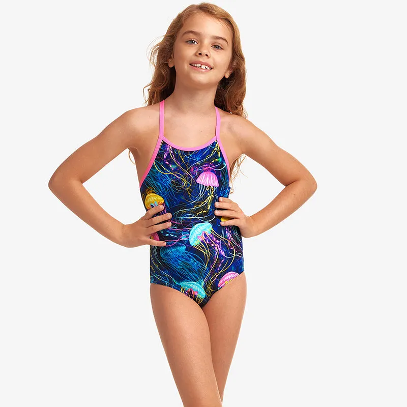 Funkita - Schwimma Stinga - Toddler Girls Printed One Piece