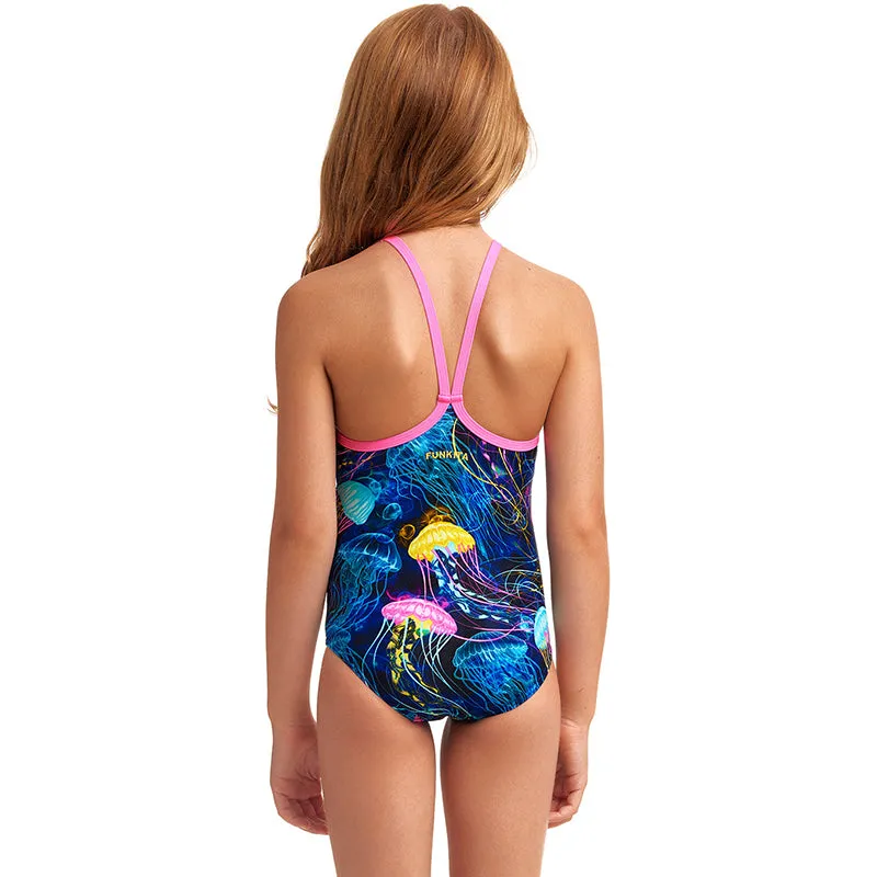 Funkita - Schwimma Stinga - Toddler Girls Printed One Piece