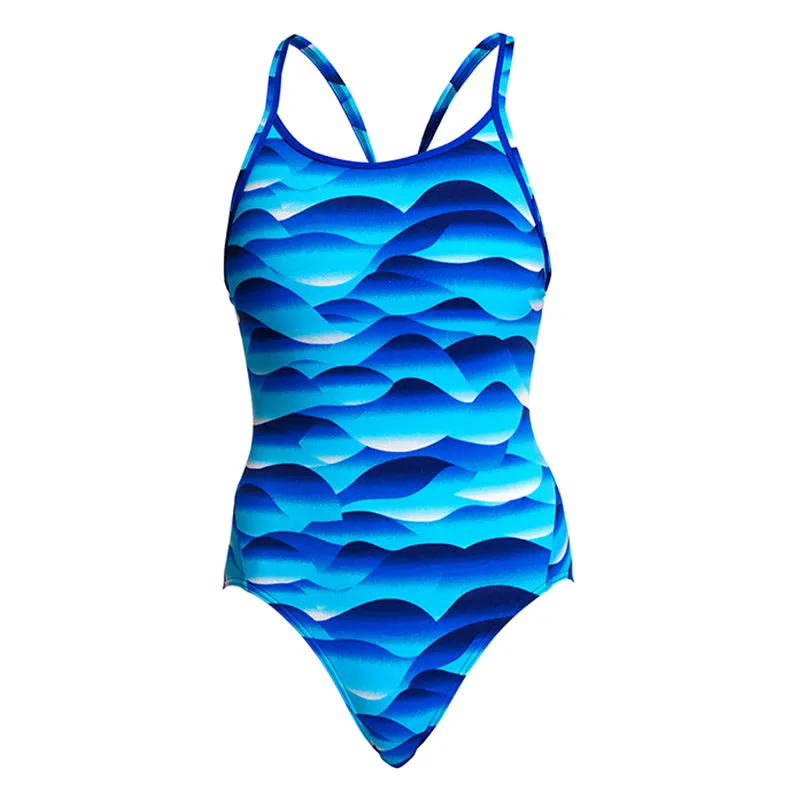 Funkita - Storm Buoy - Ladies Eco Diamond Back One Piece