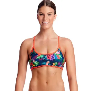 Funkita - Tropic Team - Ladies Cross Back Tie Bikini Top