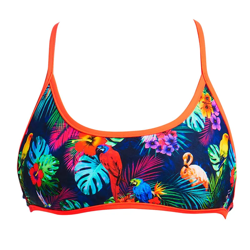 Funkita - Tropic Team - Ladies Cross Back Tie Bikini Top