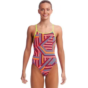 Funkita - Unchain My Heart - Girls Diamond Back One Piece