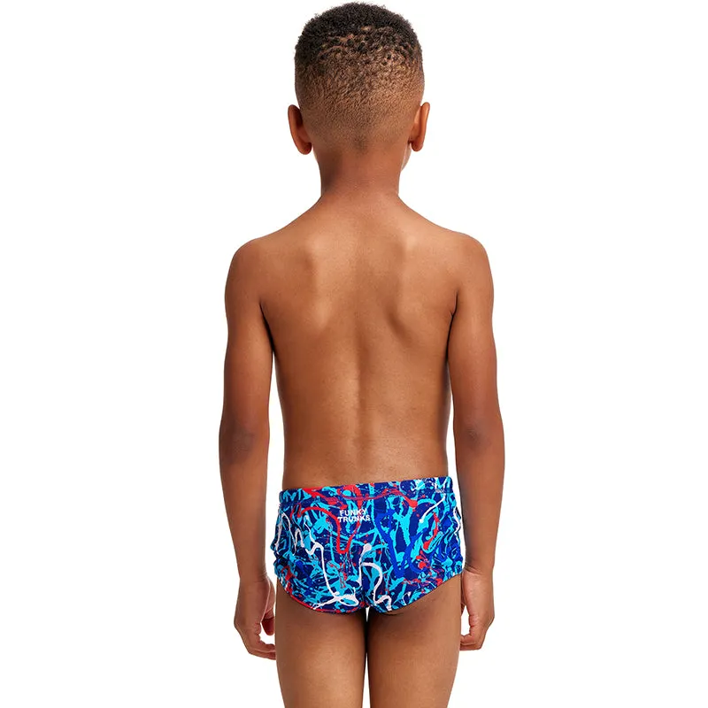 Funky Trunks - Mr Squiggle - Toddlers Boys Printed Trunks