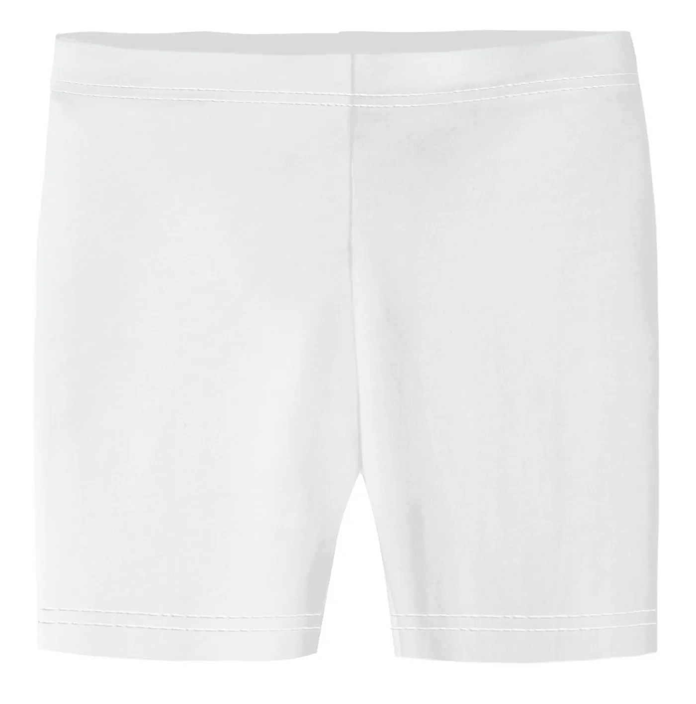 Girls Soft Organic Cotton Bike Shorts