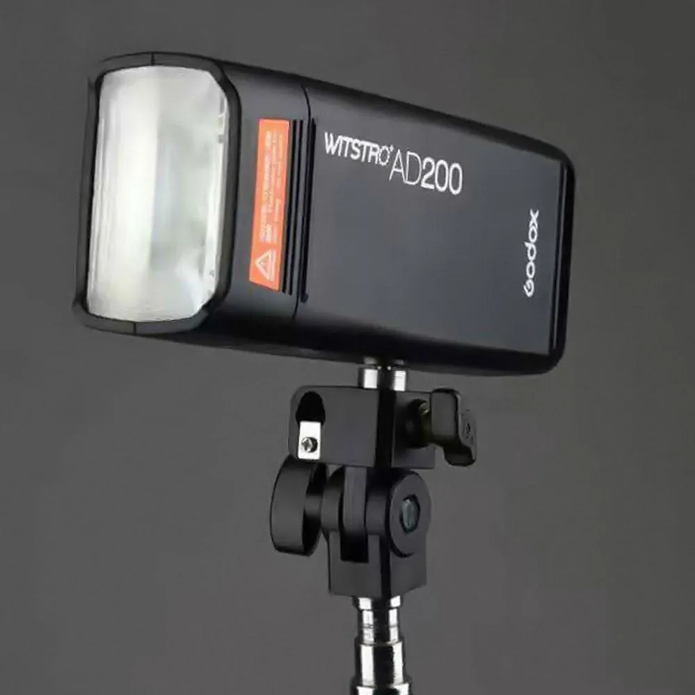 Godox Witstro AD200 200W Cordless Portable Outdoor TTL Flash Strobe with BD-07 Barndoor Honeycomb Set - Bundle