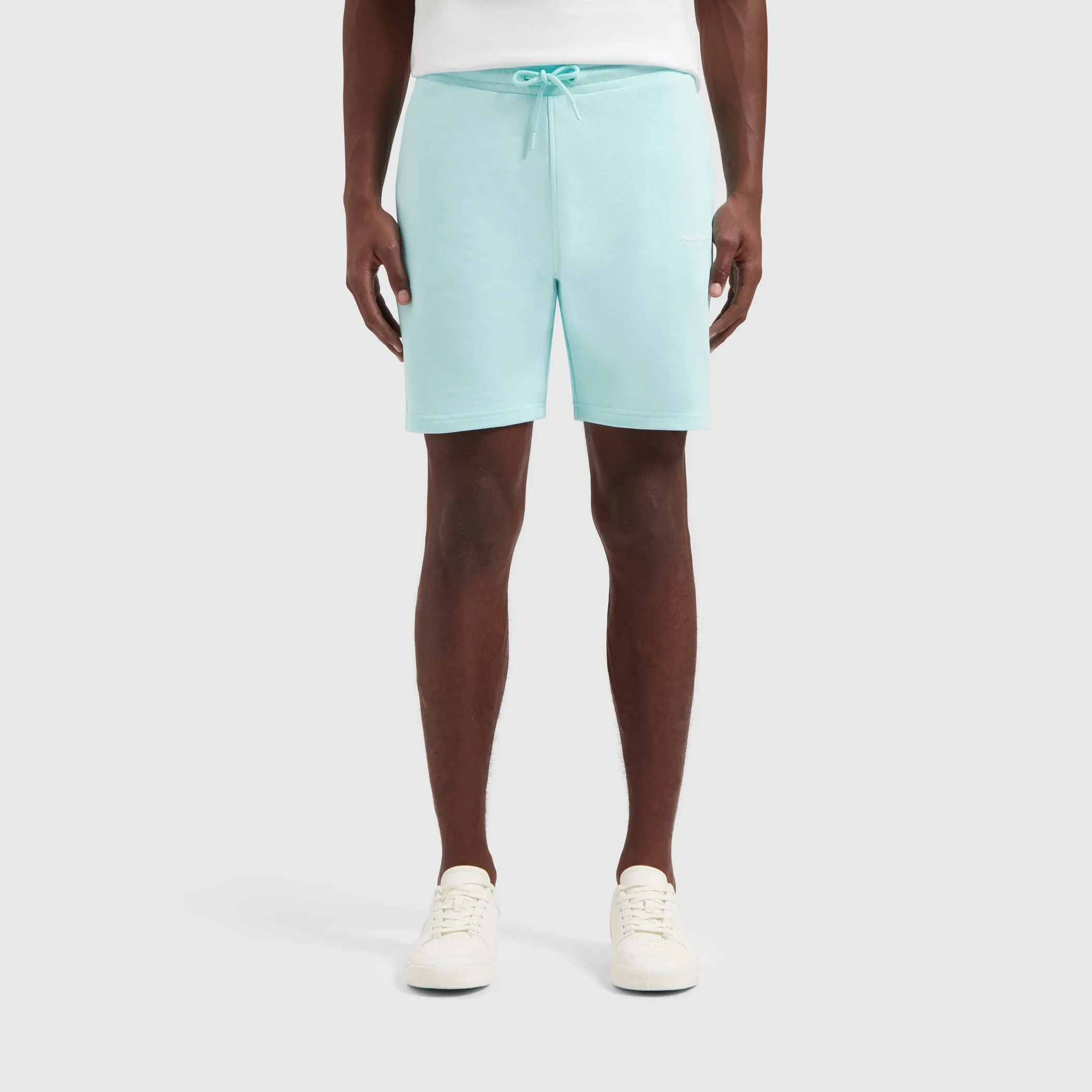 HD Logo Sweat Shorts | Aqua