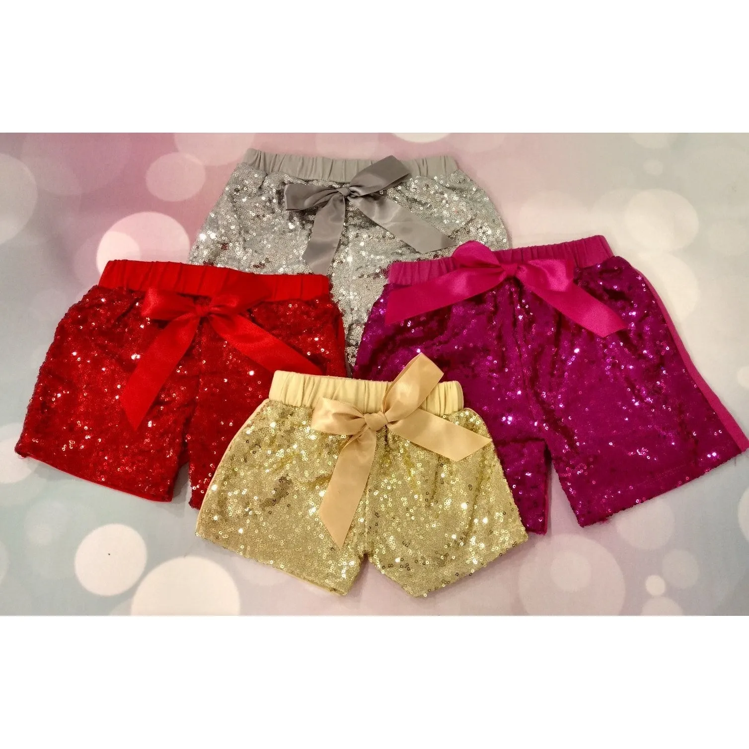 JJ Bowtique Sparkle Shorts