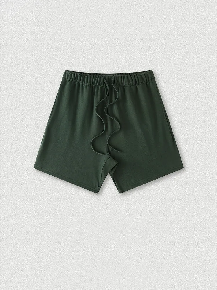 Kids'S Unisex Solid Cropped Shorts