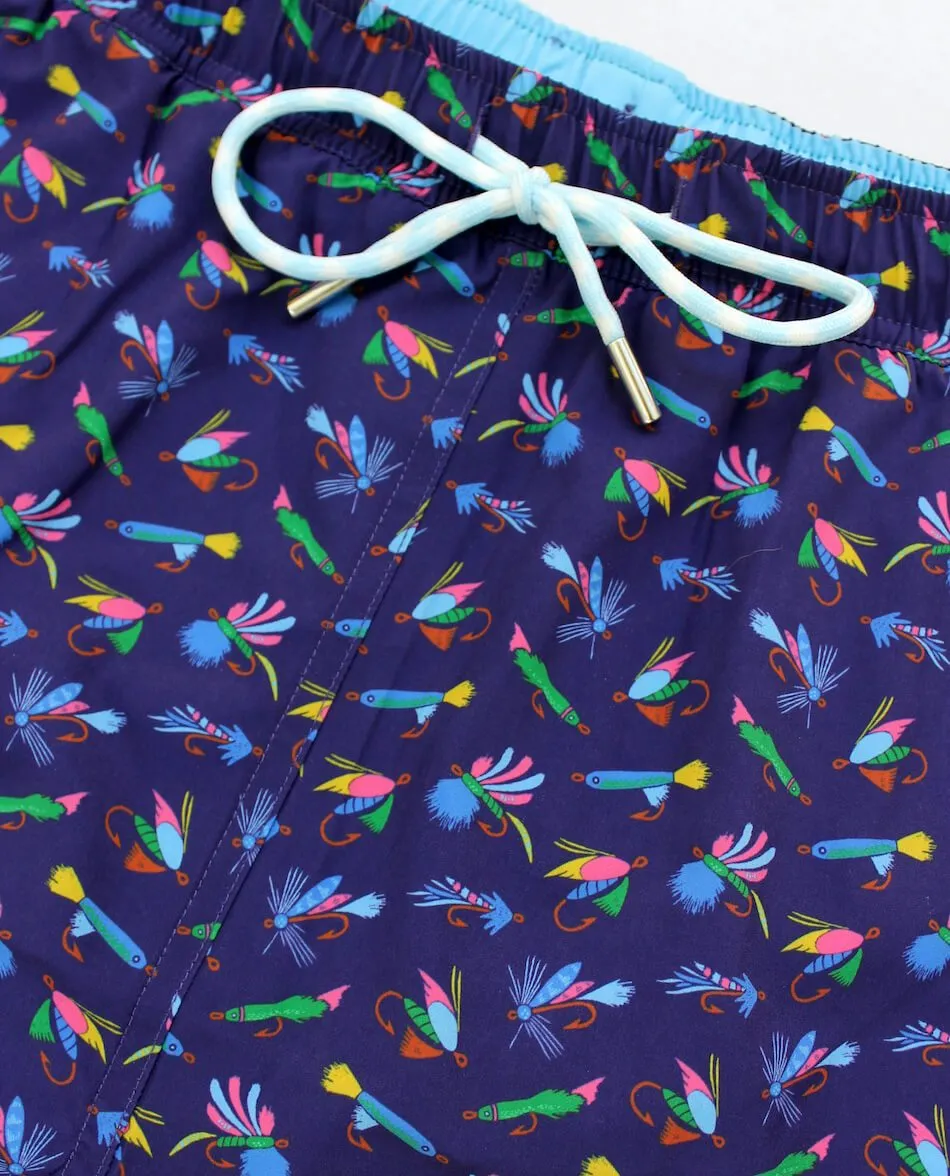 Let It Fly: Swim Trunks - Navy