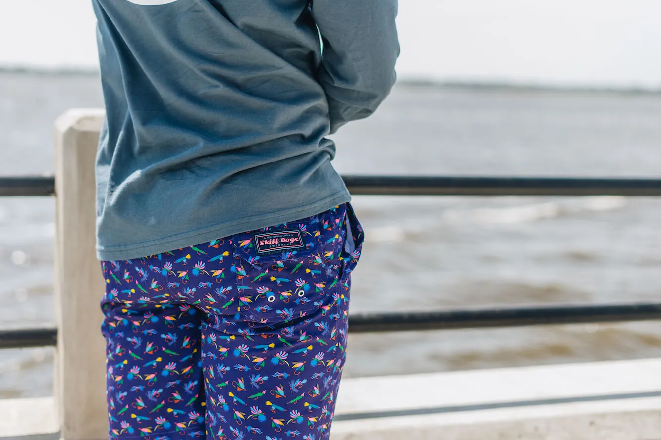 Let It Fly: Swim Trunks - Navy