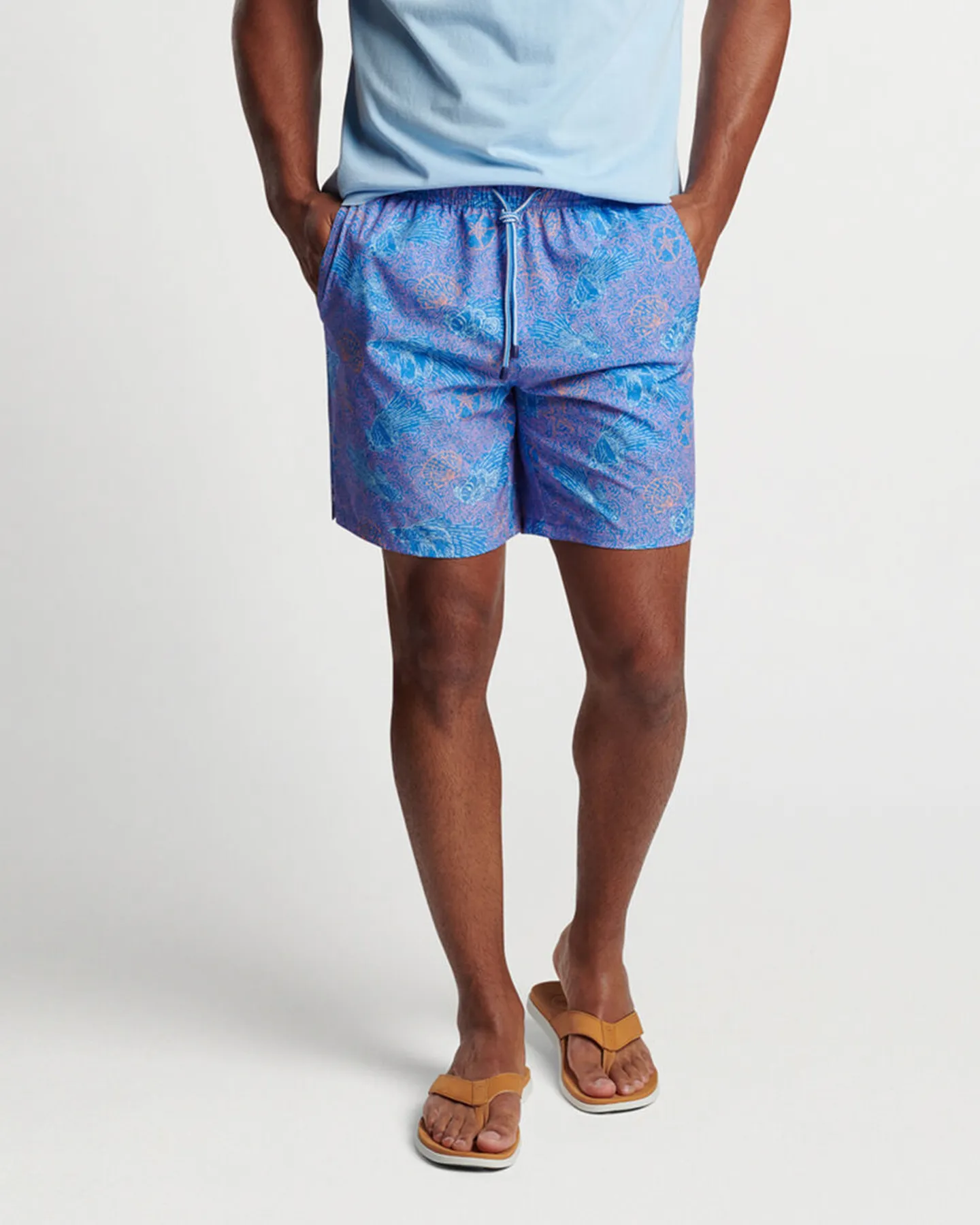 MAKING WAVES SWIM TRUNK - BLUE MARLIN