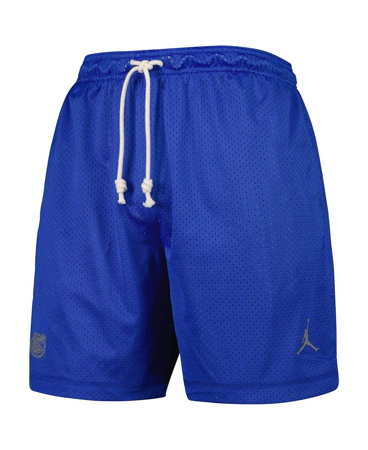 Men's Florida Gators Royal Jordan Branded Gray Reversible Shorts