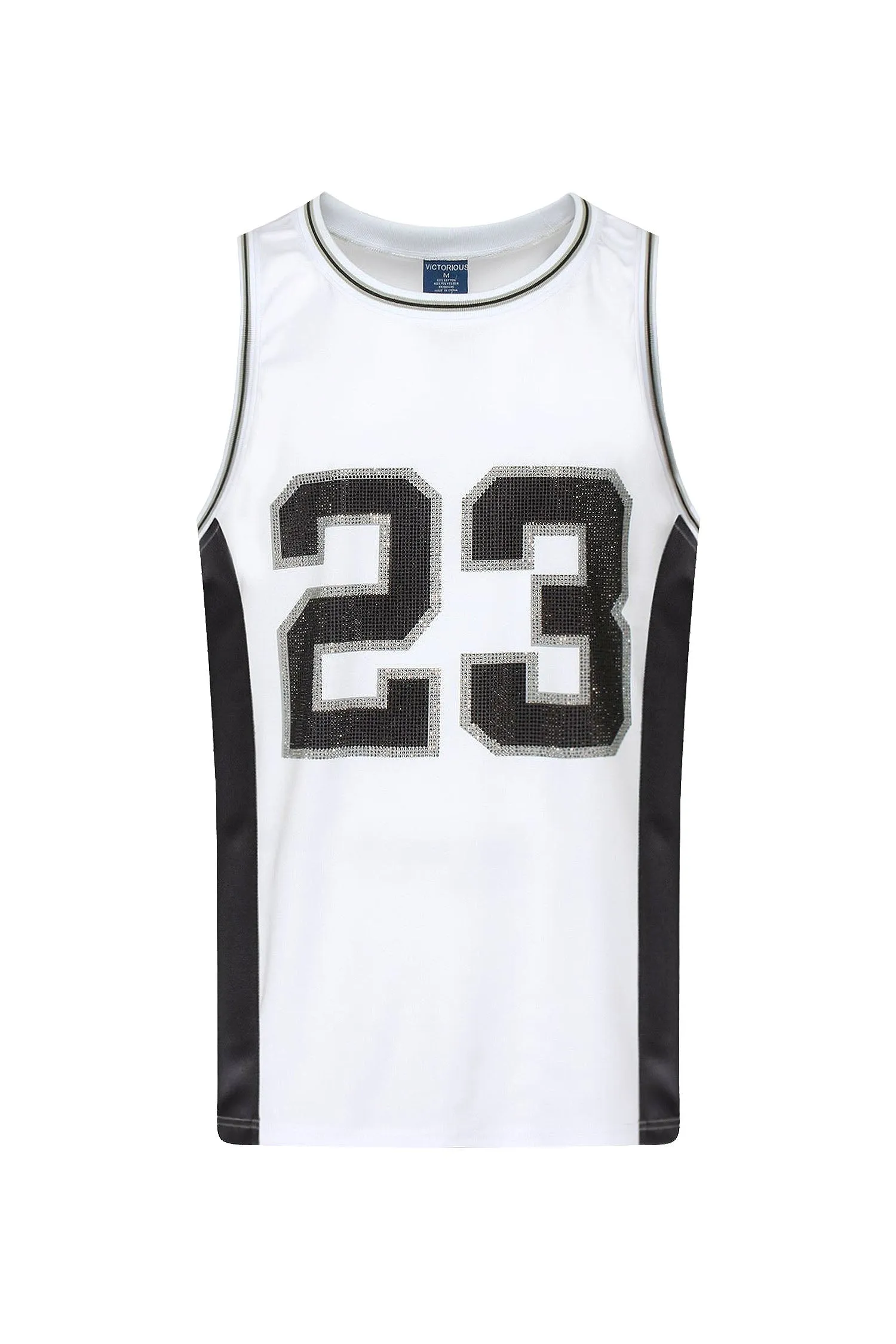 Men's Rhinestoned "23" Basketball Sets