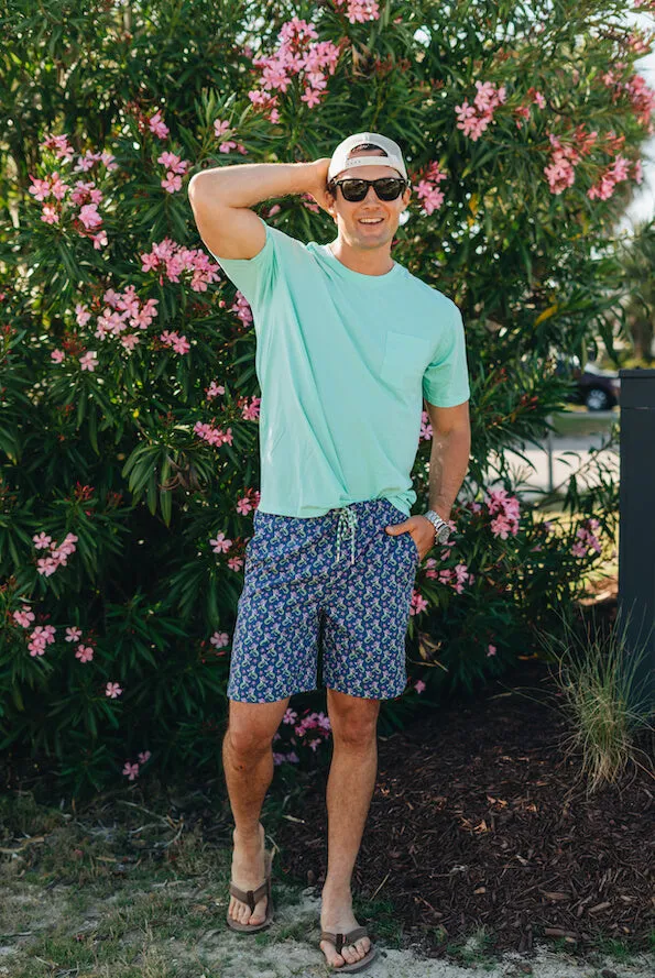 Mermaid Mixer: Swim Trunks - Navy