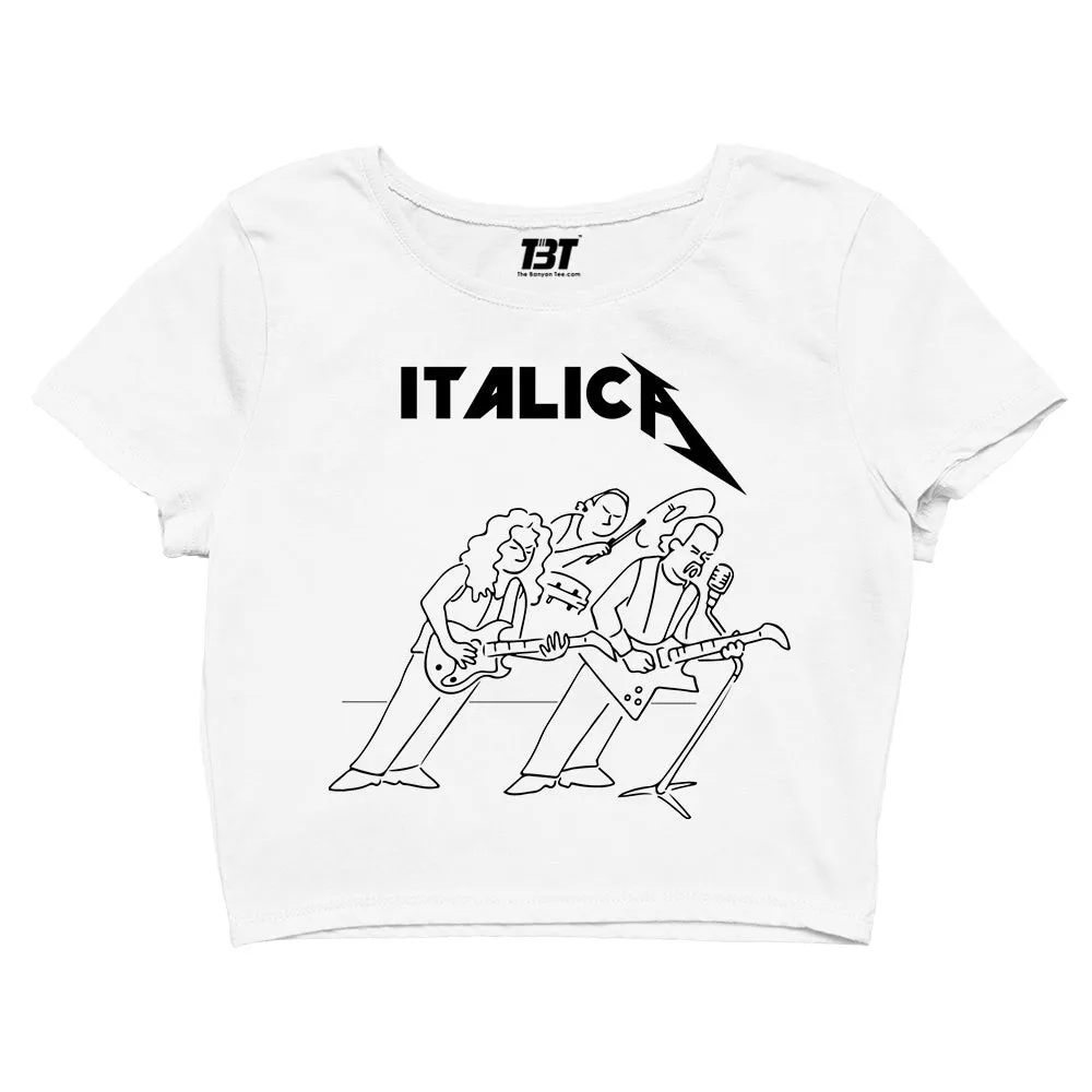 Metallica Crop Top - Italica