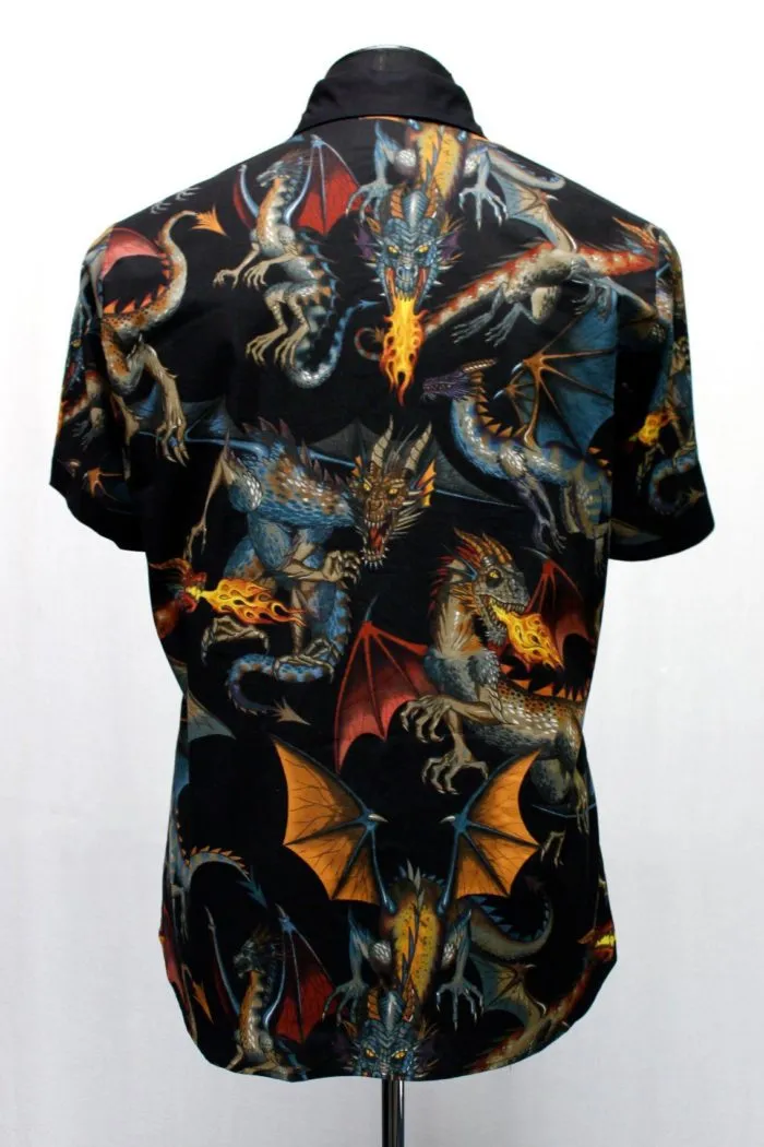 MONSTER SHIRT - DRAGON PRINT - only sizes XXL   3X left!