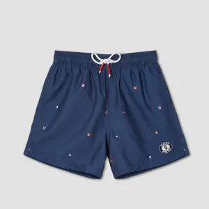 Nautical Swim Trunks Multi