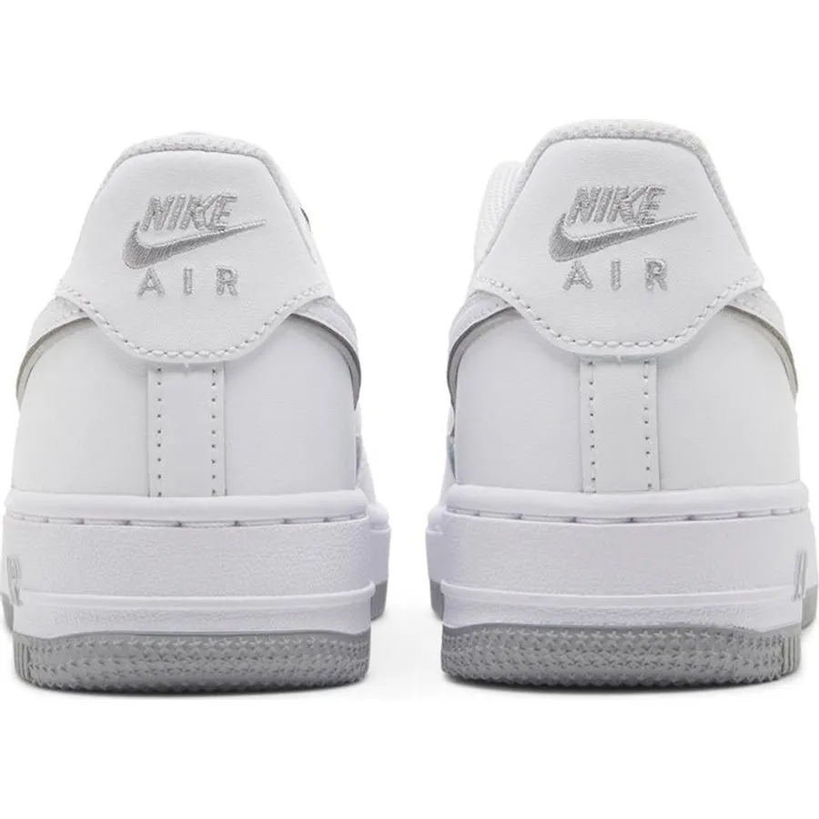 Nike Air Force 1 GS sneakers, white/gray