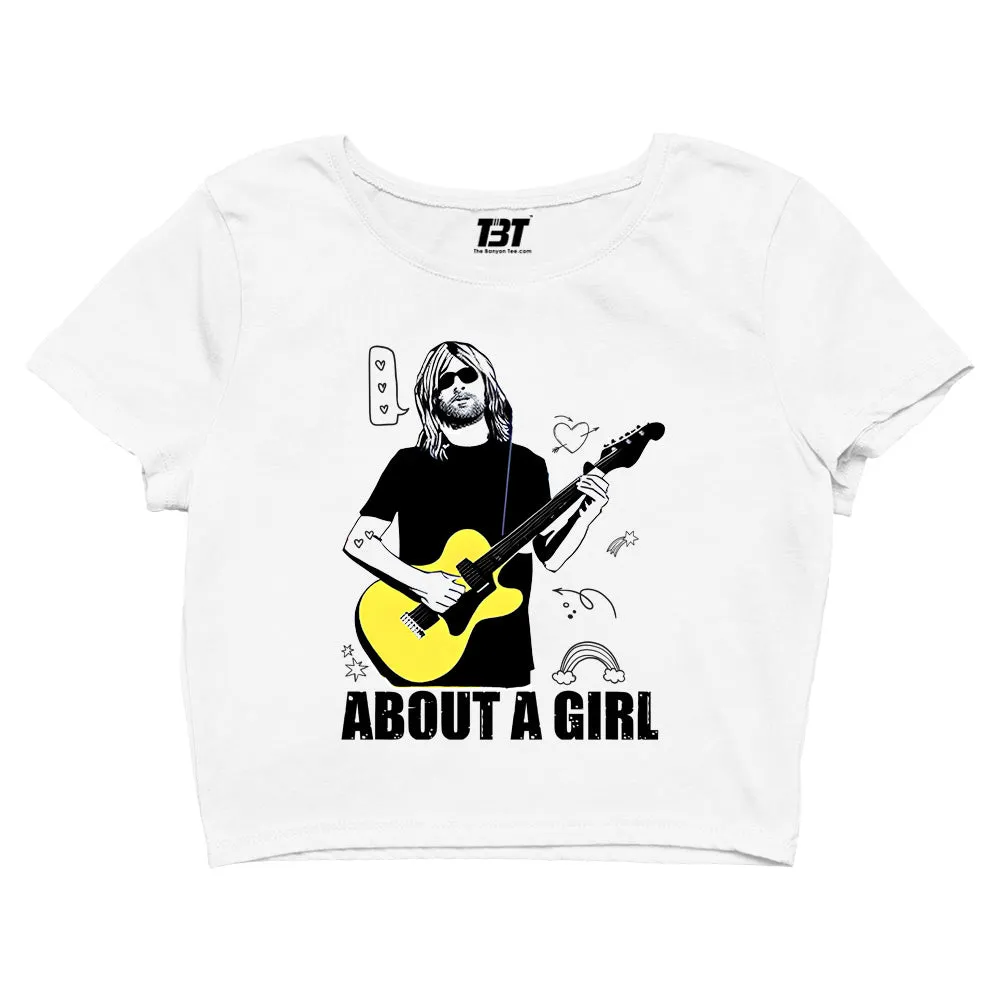 Nirvana Crop Top - About A Girl