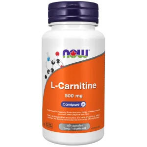 NOW L-Carnitine 500 mg 60 Veggie Caps