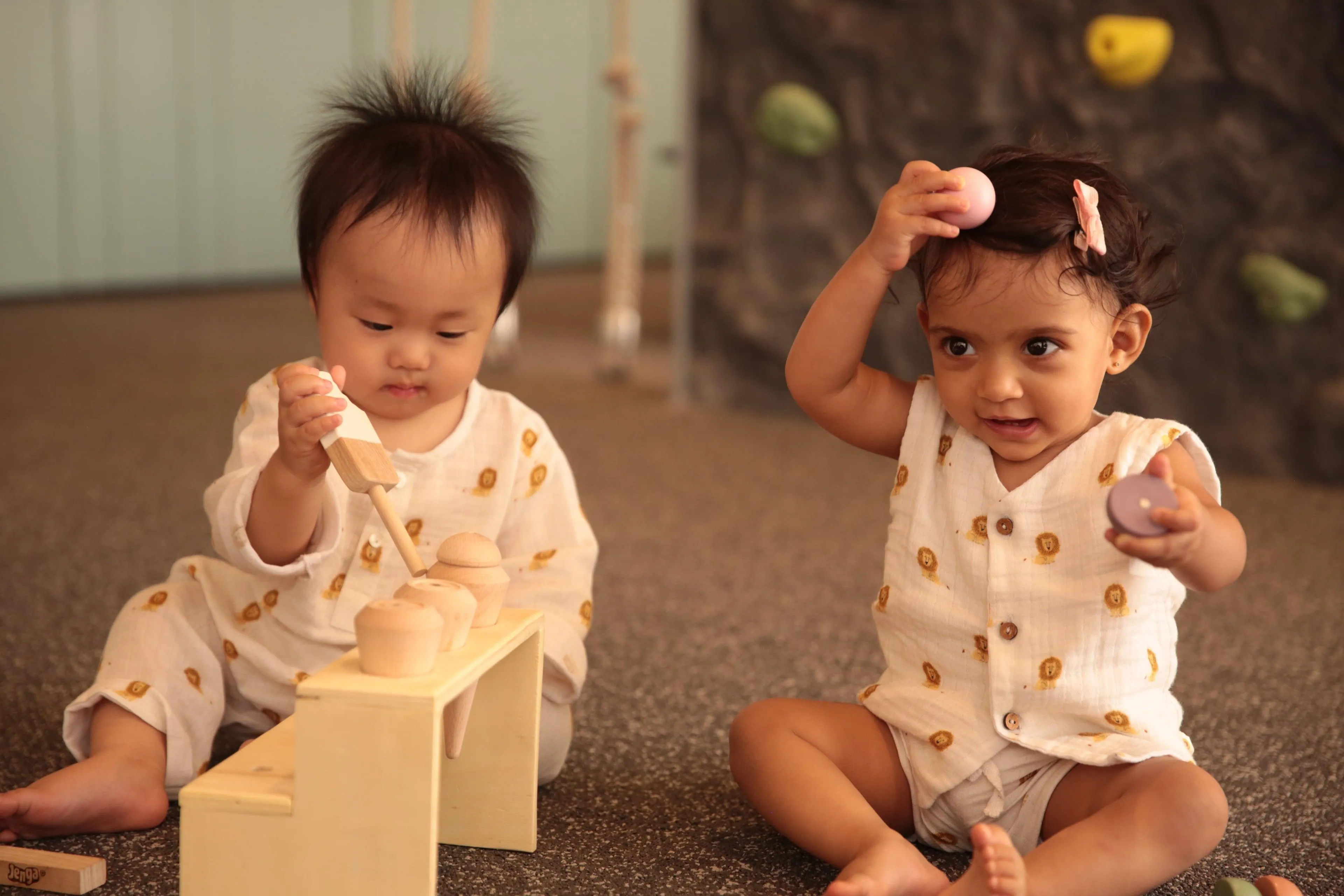 Organic Muslin Vest & Shorts Set | The Sparrow And Flower