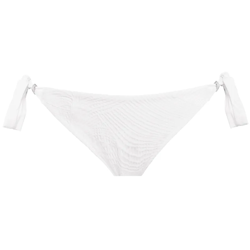 Ottawa White Tie Side Bikini Brief - Fantasie Swim