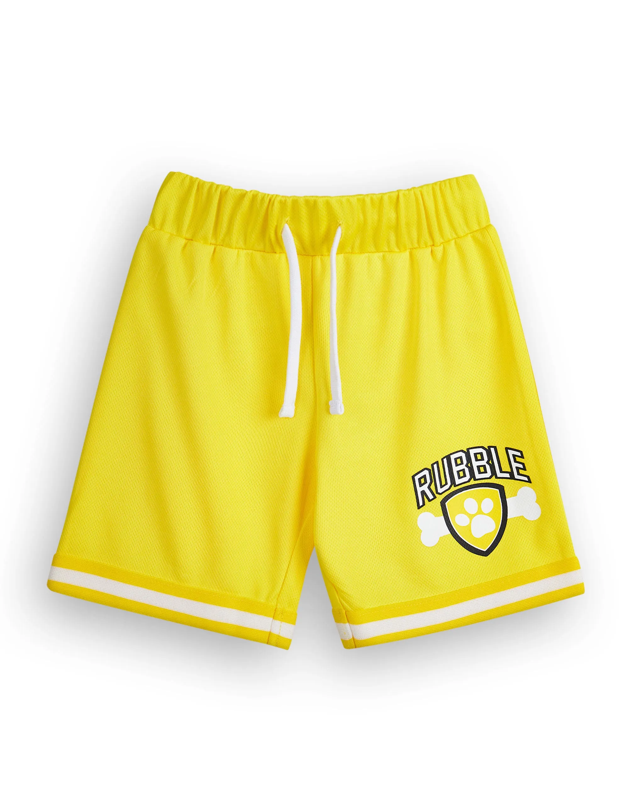 Paw Patrol Rubble Boys Basketball Jersey and Shorts Set